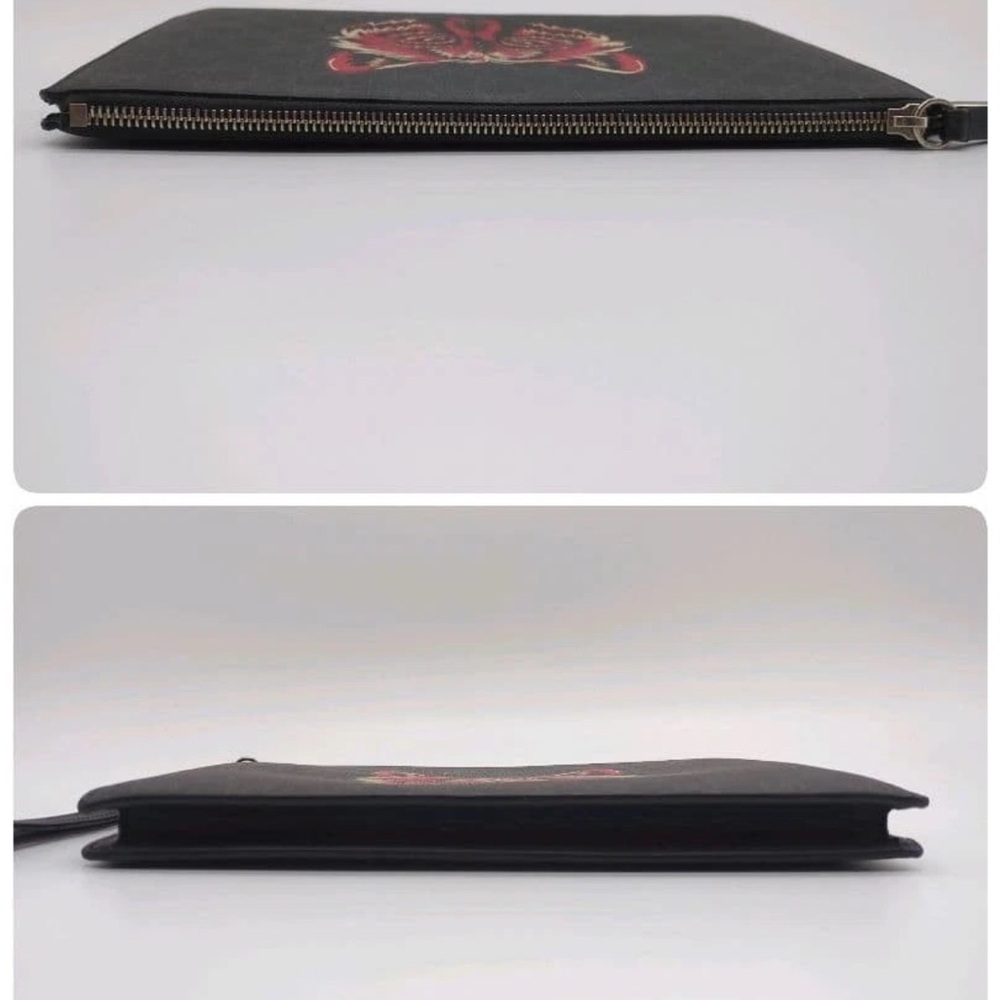 Gucci Black and Red Wolf Clutch - Picture 5 of 14